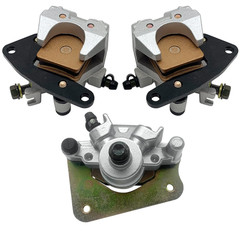 Javik Front Left Right Rear All Brake Calipers For Yamaha Kodiak 400 2000-2002