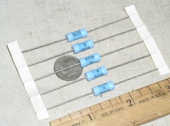 5 DALE FP069P825RF FP69P 825 OHM 2W 2 W WATT MF METAL FILM POWER RESISTOR USA