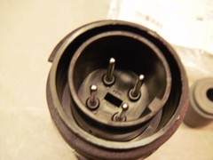 Bulgin PX0921/04/P/01 Standard 4 Pole Circular Connector In Line Plug