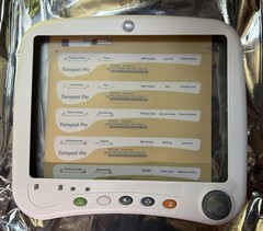 Front Display Case Kit for GE Transport Pro With Front Buttons Panel And Label