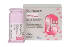 Dental GC FujiCEM Radiopaque Reinforced GIC Luting Cement 13.3g Cartridge Paste