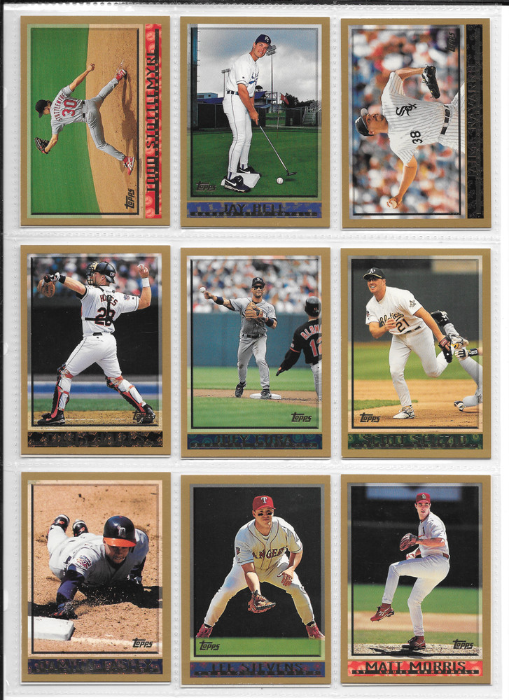 Topps Baseball Cards 1990s Lot – Great Condition 6 Cards