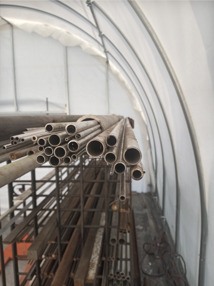 stainless steel electrical conduit, assorted lengths and sizes
