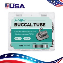 Dental Orthodontic Buccal Tube 1st 2nd Molar Tubes Roth/MBT 022 Bondable AZDENT