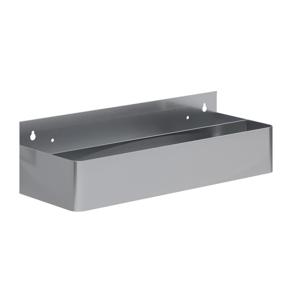 22 in. Abreast Double Tier Stainless Steel Speed Rail Rack