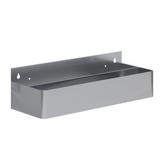 22 in. Abreast Double Tier Stainless Steel Speed Rail Rack