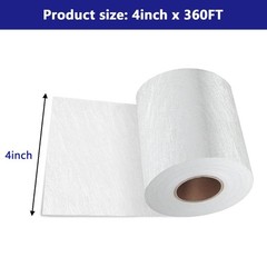 1.5oz Fiberglass Chopped Strand Mat – 4″ x 360″ Strong, 4 x 360″, white