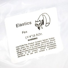 Dental Orthodontic Rubber Bands Elastics Latex Braces 3.5 oz (1/4) Fox (5000)