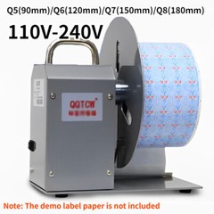 90-180mm Automatic Label Rewinder Bar Code Tags Machine Tool Two-way Rewinding