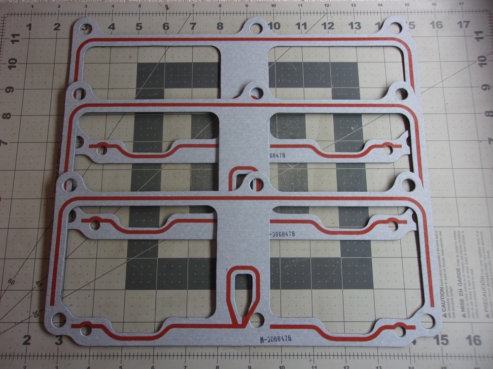 Interstate-McBee M-3068476 (3) Cam Follower Housing Gaskets Cummins N14 14.0L