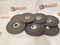 United Abrasives SAIT 20071 5×1/4×7/8 C24N Concrete Fast Grinding Wheel 7 pc.