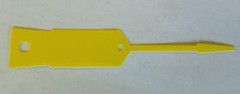 YELLOW Self-Locking Arrow Key Tags (1,000 per pack) Size 4 1/2″ X 3/4″ (YELLOW)
