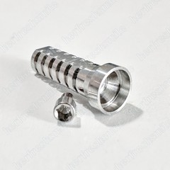 Dental Titanium Temporary Cylinder Ti MU Sleeve Multi Unit ⌀4.8 Abutment Fit NOB