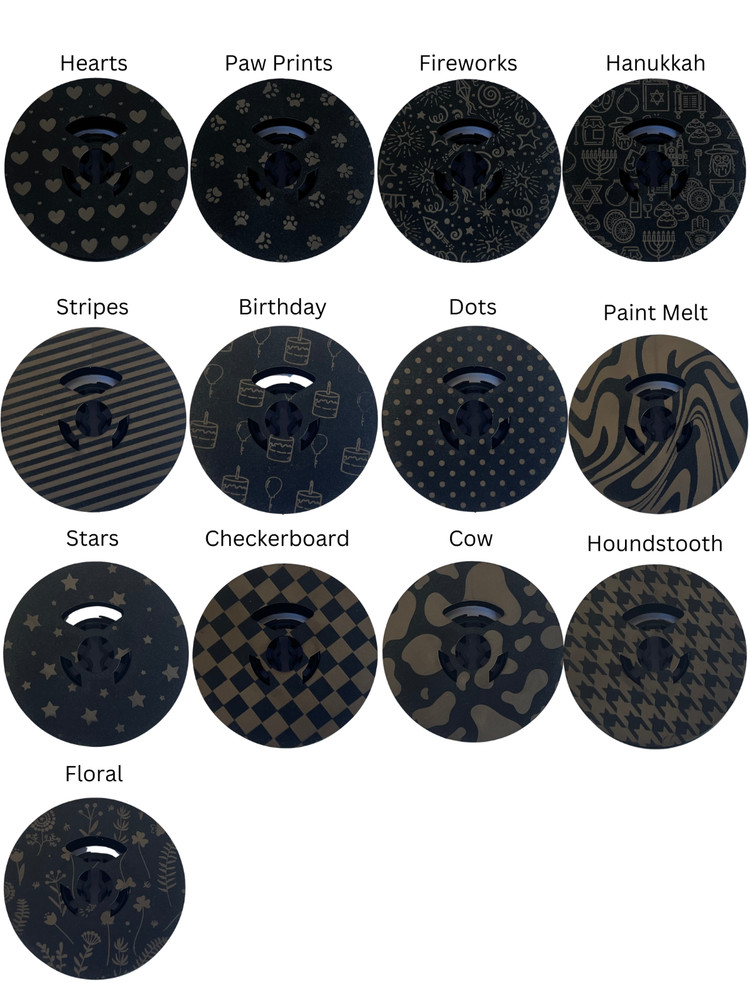 FJA Products Custom Spools With New Black Ribbon on 2 Inch Spool 1/2 Inch Ribbon