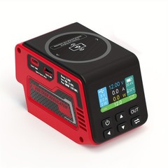 300W Portable DC Power Adjustable Compatible With Milwaukee 18V Battery USB DIY