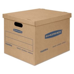 20 Pack Clear Moving Boxes Small with Lift Off Lid and Reinforced Handles
