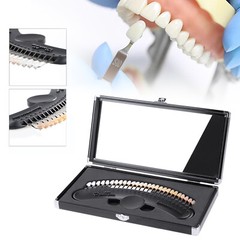 27 Colors Shade Guide 3D Bleaching Shade with Mirror Tooth Bleaching Shadeguide