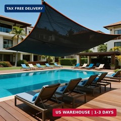 winemana 10x20FT Shade Cloth for Garden Mesh Tarp Pergola Sun Shade | 70% UV Res
