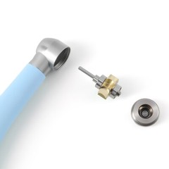 AZDENT Dental Inner Water Spray Contra Angle Low Speed Handpiece Push Button