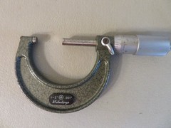 Mitutoyo 103-128 1-2″ Micrometer Outside Caliper Made in Japan