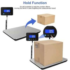 Digital Shipping Postal Scale 0.5 oz High Accuracy！440lb Commercial Weight