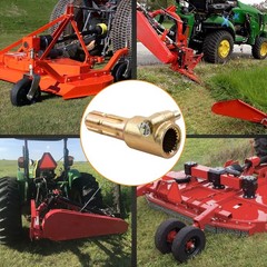 PTO Extender Adaptor Male 6 & 1-3/8″ Female 21 & 1-3/8″ Spline Fit 70HP Engine