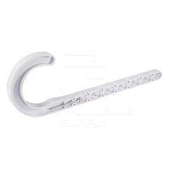 PEX Tubing J-Hook Hanger with Nails Isolates Pipe,Wire Plastic 10 Pack 1/2in-4in