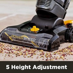 PowerSpeed Upright Vacuum: 10 lb, Multi-Surface Cleaning