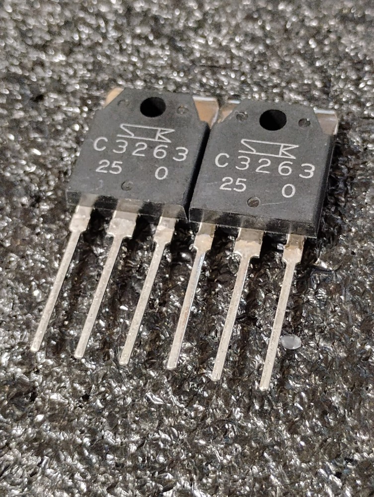 2SC3263 Sanken NPN Transistors Veb matched see in description Lot # 2