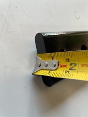 18″ Box Blade Scarifier Shank w/ Point – four 5/8″ holes