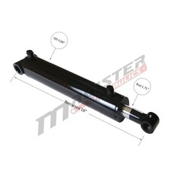 Hydraulic Cylinder Welded Double Acting 3.5″ Bore 8″ Stroke Cross Tube 3.5×8 NEW