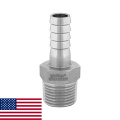 1/2″ HB x 1/2″ MNPT Adaptive Fitting SS304 LoCo Science!!