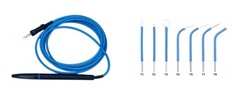 BonART ART-E1 Blue Color OLD Style Handpiece With 7 set of BLUE Electrodes