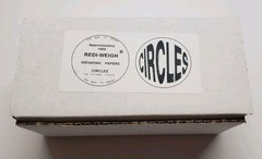 Nutheme 1000 Sheets Paper Sheets Laboratory Sample Sheet Weighing Paper Circles