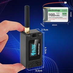 2 Sets Meshtastic LoRa V3 ESP32 Board Heltec V3 + 915MHz Antenna + Case+ Battery