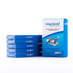 30Pack Orthodontic Brackets Dental Mini Metal Braces Roth/MBT .022” Hooks 3/345