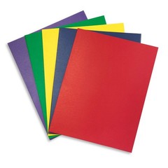 Blue Summit Supplies 50 Paper Two Pocket Folders Bulk, 50 Pack, Green