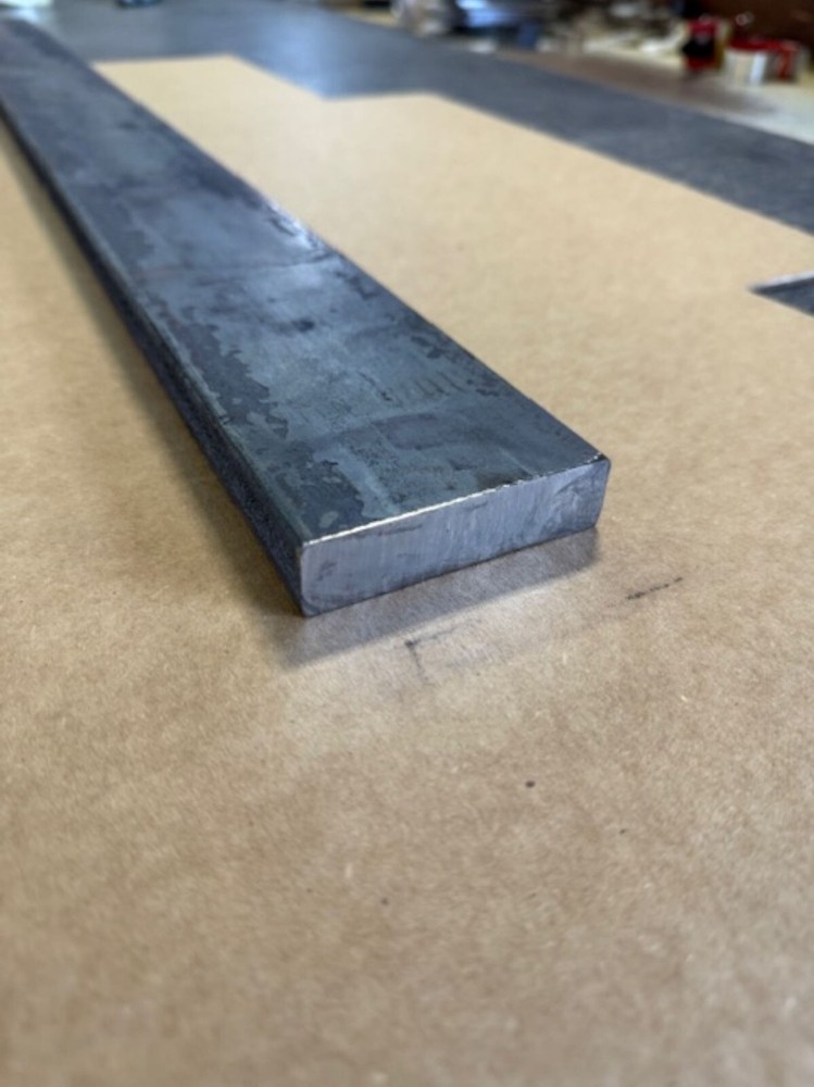 1″ x 3″ Steel Flat Bar x 12″ Long, A36 Steel, Hot Rolled, Mild Steel,