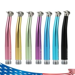 7 Color NSK PANA MAX Style Dental High Speed Handpiece Turbine Push Button 2Hole