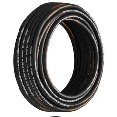 Uimoso Hydraulic Hose, 100 ft Coiled Hose, High-Pressure 5000 PSI Bulk Hose