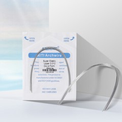 AZDENT Dental Ortho Super Elastic Niti Arch Wires Round Thermal/Steel Nature
