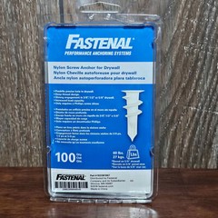 *BULK* 600x Self Drilling 60 Lbs Threaded Drywall Plastic Anchors For #8 Screws