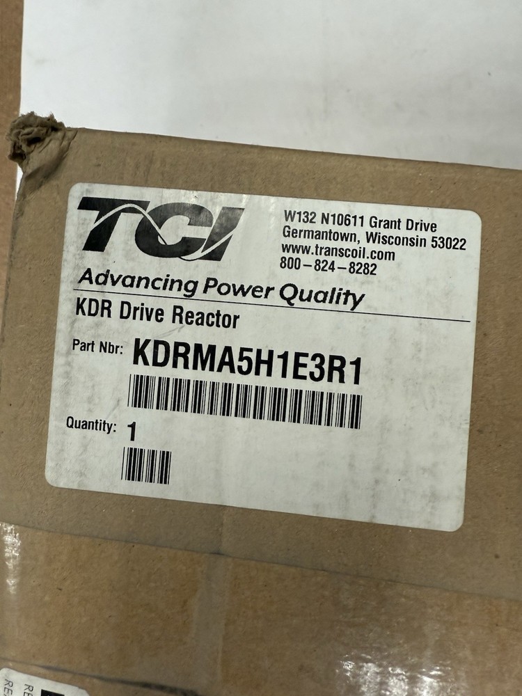 KDRMA5H1E3R1 TCI Line reactor 480V, 3PH, 2.3A, 1HP, 5%, NEMA 3R ENCLOSURE