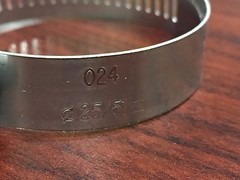 6724-1 Ideal Tridon #24 (Min 1″- Max 2″) Stainless Steel Hose Clamp, Box of 10