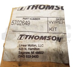 NEW THOMSON 5702649 WIPER KIT BRUSH 1.000 x 0.250in