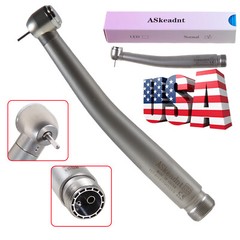 Askeadnt NSK Style Dental Turbine High Speed Handpiece Push Button Big 2-Hole to