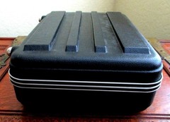 Platt 1416 Black Heavy-duty Case / Luggage with Foam Insert and Key