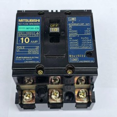 Mitsubishi NF30-CS 10A 3 Pole No-Fuse Circuit Breaker 220VAC Open Box Japan