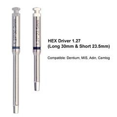 Implant Screwdriver Hex Driver Latch Dental Torque Wrench Prosthetic Kit Zimmer