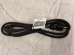 8′ Power Cord: 14 AWG Wire Size, Bare Leads, 15 A, Rubber SJO, NEMA 5-15P E3603